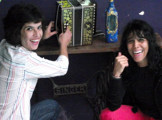 Iara Andrade e Sara Assis